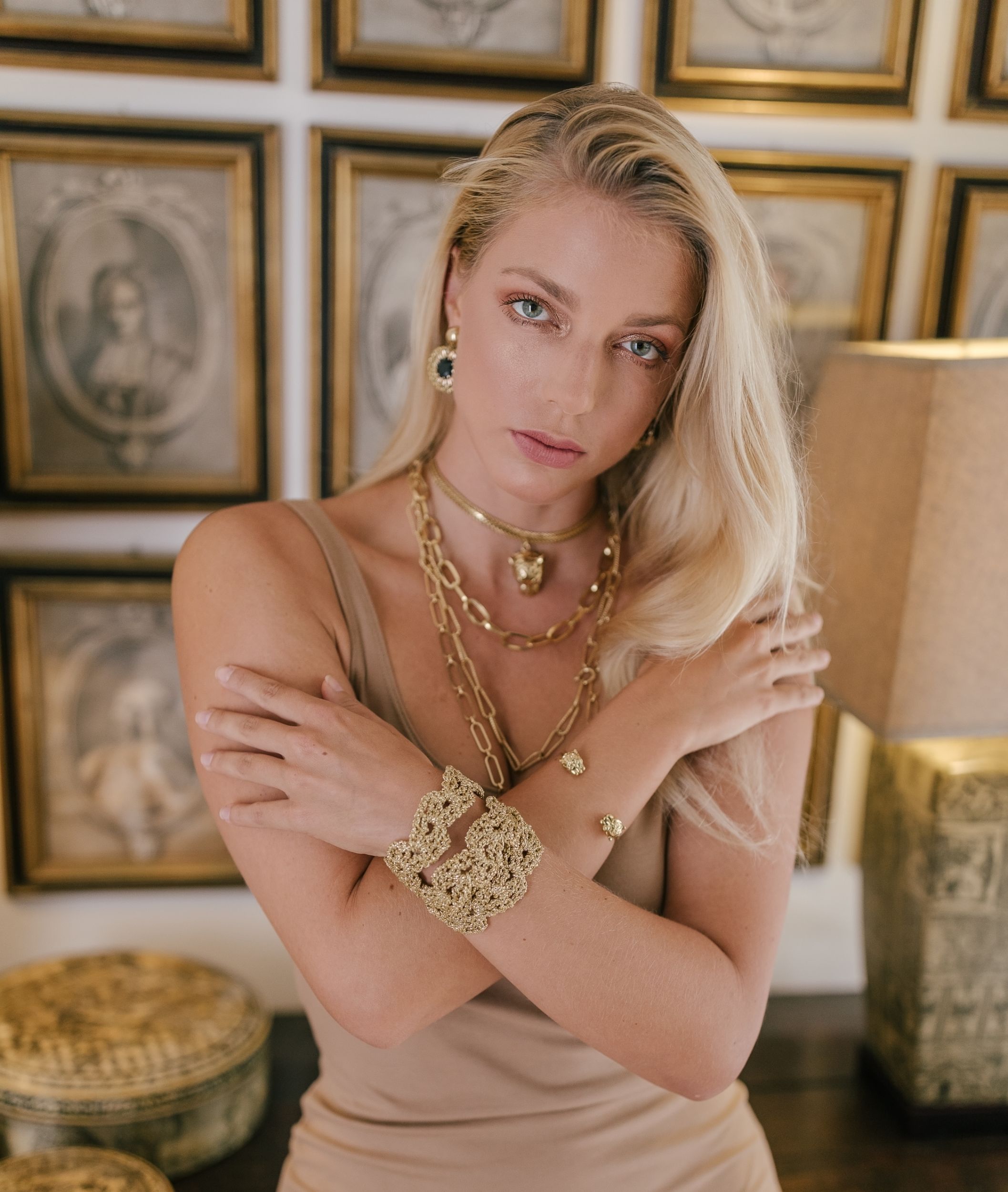 Fashion and jewelery campaign Ines Bahr